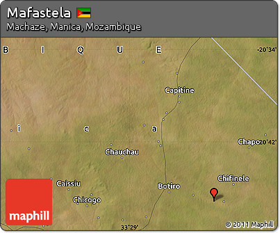 Satellite Map of Mafastela