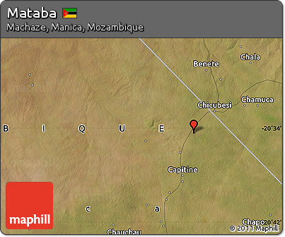 Satellite Map of Mataba