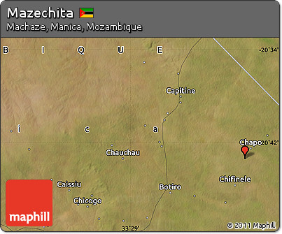 Satellite Map of Mazechita