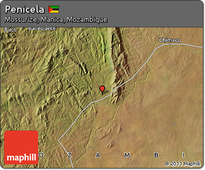 Satellite Map of Penicela