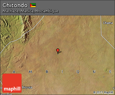 Satellite Map of Chitondo