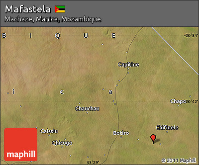 Satellite Map of Mafastela