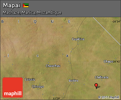 Satellite Map of Mapai