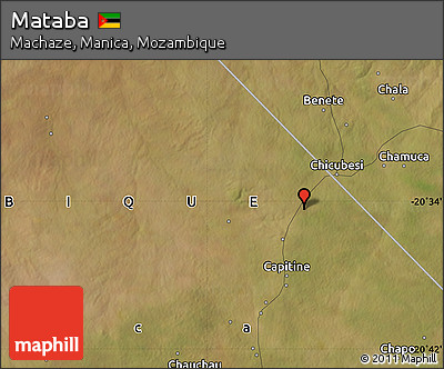 Satellite Map of Mataba