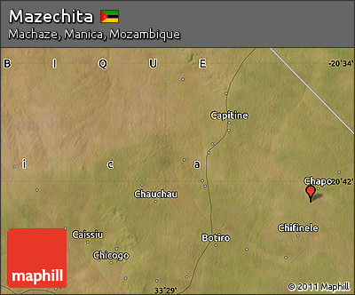Satellite Map of Mazechita