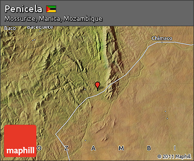Satellite Map of Penicela