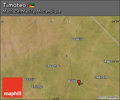 Satellite Map of Timoteo