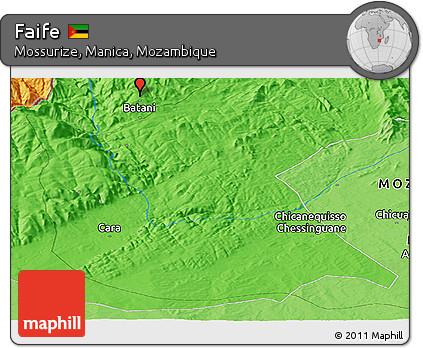 Political Panoramic Map of Faife