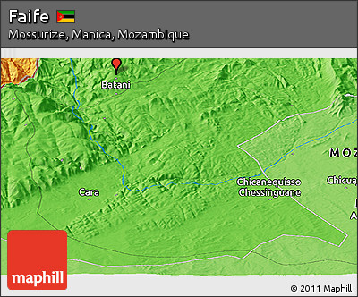 Political Panoramic Map of Faife