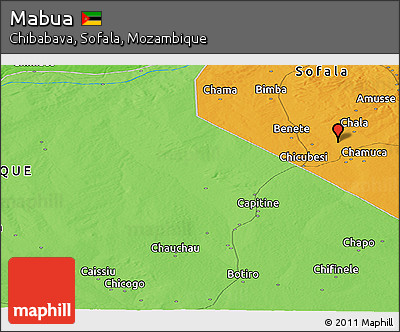 Political Panoramic Map of Mabua