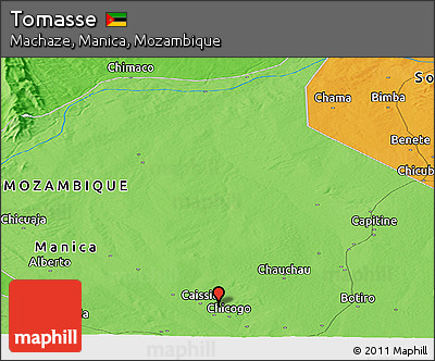 Political Panoramic Map of Tomasse