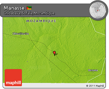 Physical 3D Map of Manasse