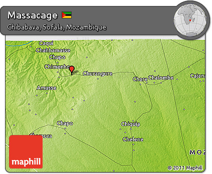 Physical 3D Map of Massacage
