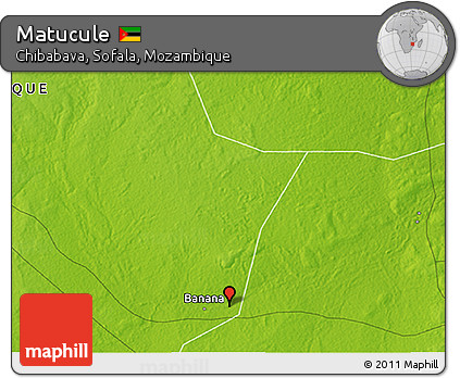 Physical 3D Map of Matucule