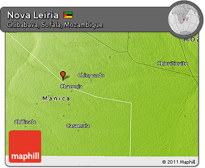 Physical 3D Map of Nova Leiria