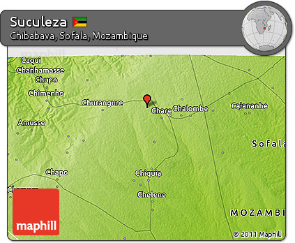 Physical 3D Map of Suculeza