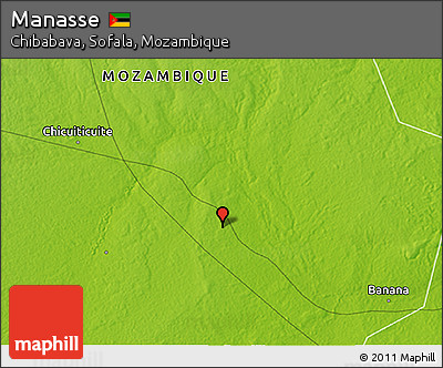 Physical 3D Map of Manasse