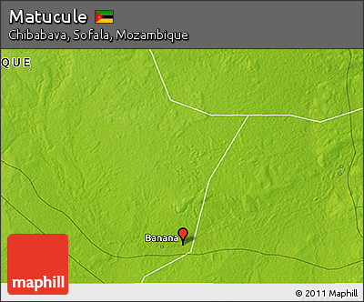 Physical 3D Map of Matucule