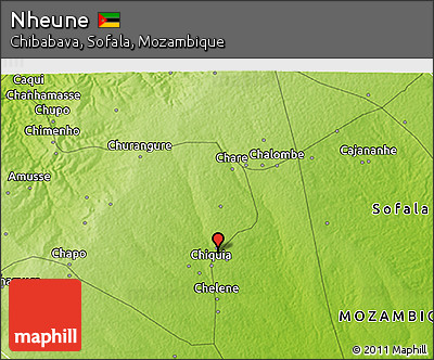 Physical 3D Map of Nheune