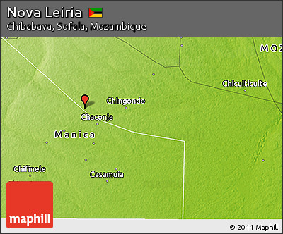 Physical 3D Map of Nova Leiria