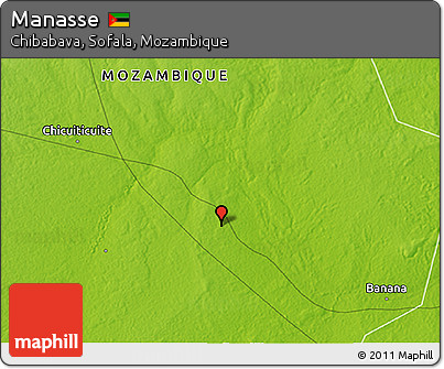 Physical 3D Map of Manasse