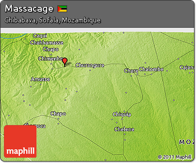 Physical 3D Map of Massacage