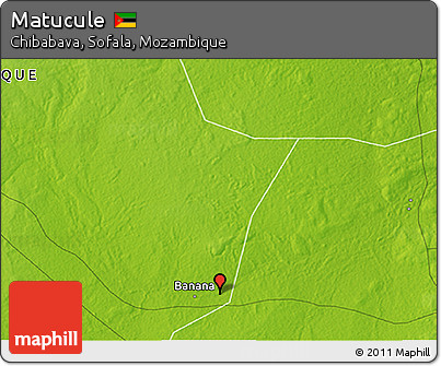 Physical 3D Map of Matucule