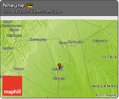 Physical 3D Map of Nheune