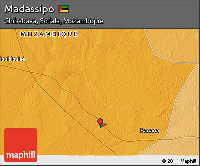 Political 3D Map of Madassipo