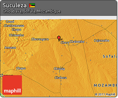 Political 3D Map of Suculeza