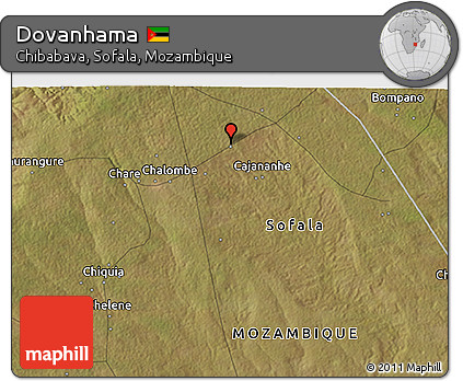 Satellite 3D Map of Dovanhama