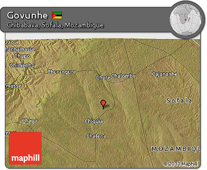 Satellite 3D Map of Govunhe
