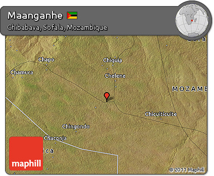 Satellite 3D Map of Maanganhe