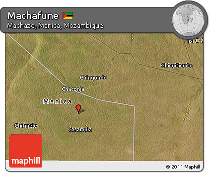 Satellite 3D Map of Machafune