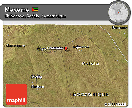 Satellite 3D Map of Mexeme