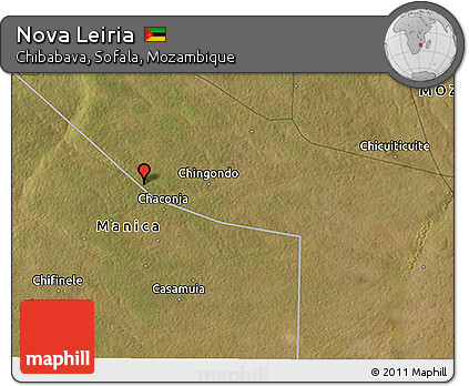 Satellite 3D Map of Nova Leiria