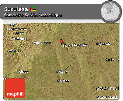 Satellite 3D Map of Suculeza