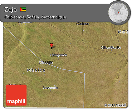Satellite 3D Map of Zeja
