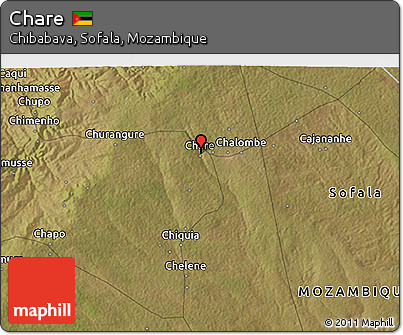 Satellite 3D Map of Chare