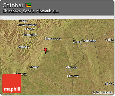 Satellite 3D Map of Chinhai
