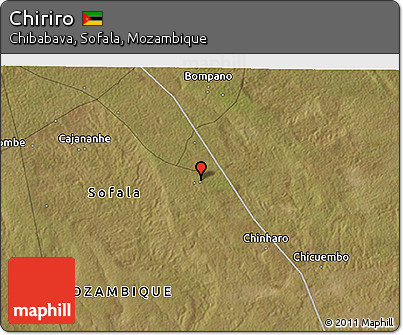 Satellite 3D Map of Chiriro