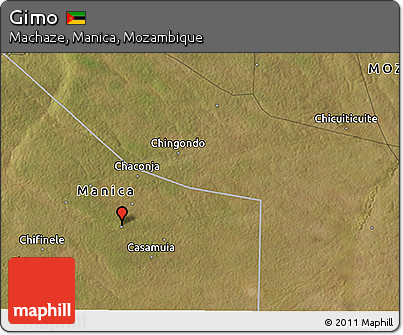 Satellite 3D Map of Gimo