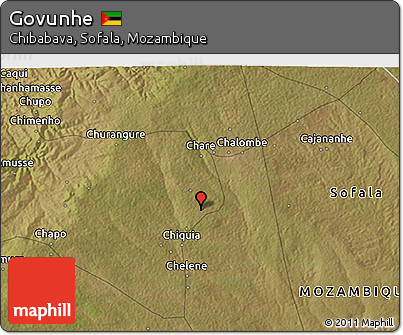 Satellite 3D Map of Govunhe