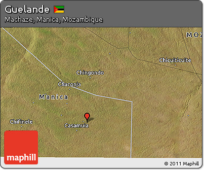Satellite 3D Map of Guelande
