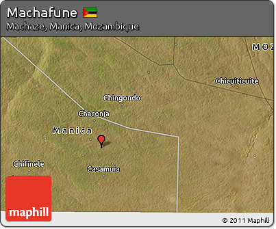 Satellite 3D Map of Machafune