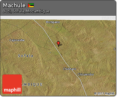 Satellite 3D Map of Machule