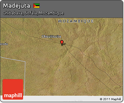 Satellite 3D Map of Madejuta