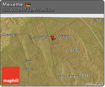 Satellite 3D Map of Mexeme