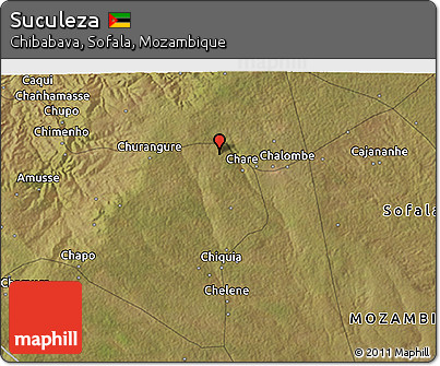 Satellite 3D Map of Suculeza