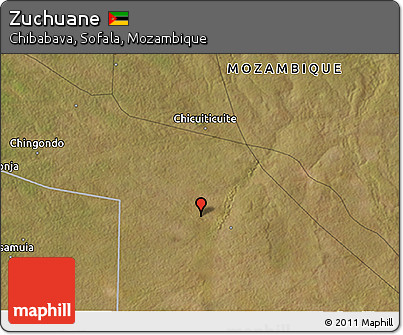 Satellite 3D Map of Zuchuane